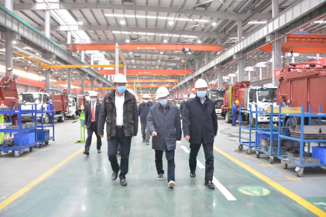 湖南省副省长陈文浩一行调研ballbet贝博环境长沙产业园